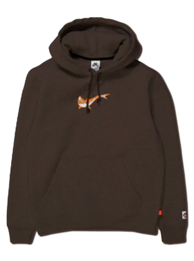 Huppari Nike SB Orange Label x Oski Fleece Skate Hoodie Ruskea | DJ3680-237
