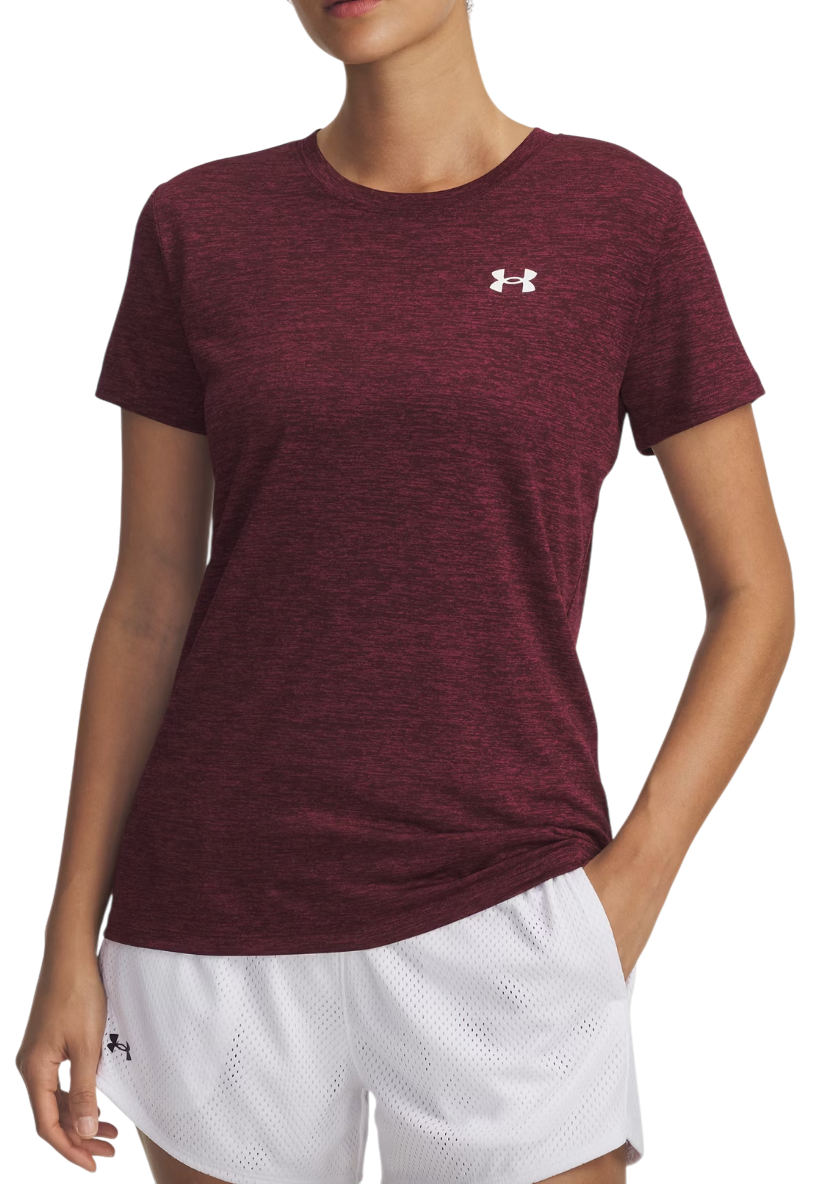 T-paita Under Armour Under Armour Tech SSC Twist T-Shirt Burgundia | 1384230-600