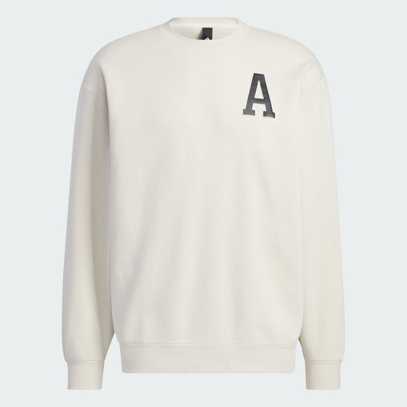 Villapaita adidas Performance Men's Fleece Graphic Crewneck Sweatshirt Beige | IB2724