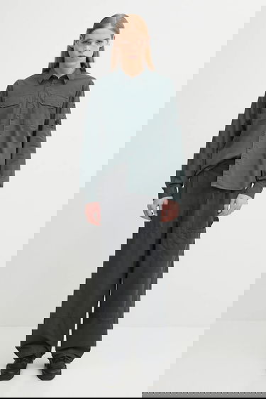 Paita C.P. Company C.P. Company Regular Fit Shirt Vihreä | 19CMSH706A110143G, 4