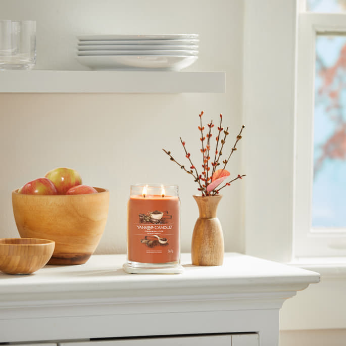 Kynttilät Yankee Candle Large Jar Candle Cinnamon Stick 2 Wicks Oranssi | 40375, 1