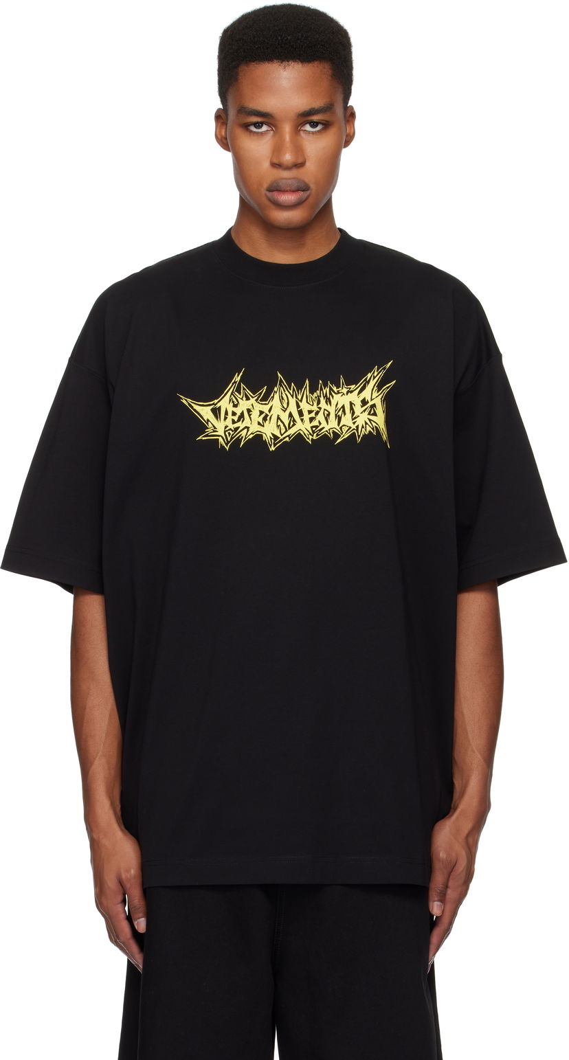 T-paita VETEMENTS Living Legend Oversized T-Shirt Musta | UA66TR655B
