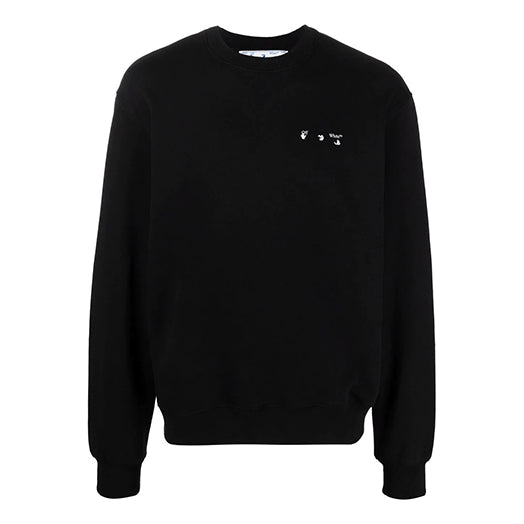 Villapaita Off-White Off-White Caravaggio Painting Sweatshirt Musta | OMBA057C99FLE0051001