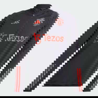 Takki adidas Performance Top Manchester United Tiro 23 Training Musta | IA7293, 4