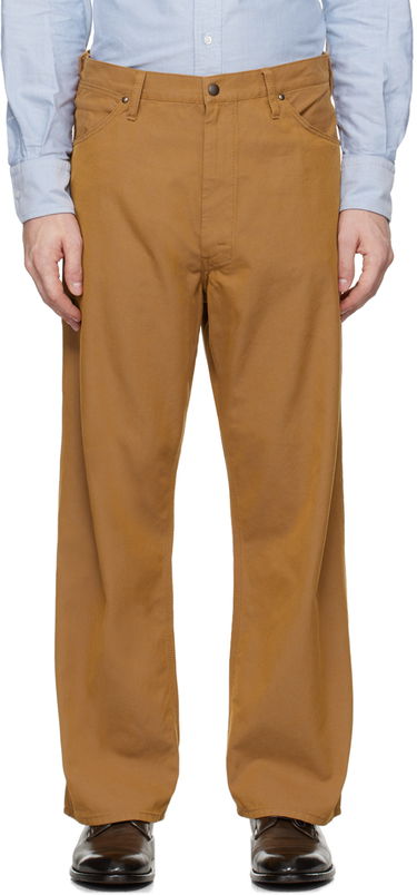 Housut BEAMS BEAMS PLUS Painter Trousers Ruskea | 3824-0250-791, 0