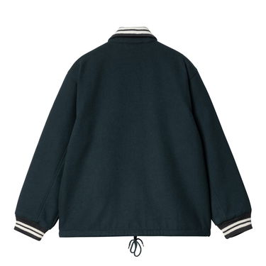 Bomber-takki Carhartt WIP Wool Coach Jacket Vihreä | I034386_6, 1