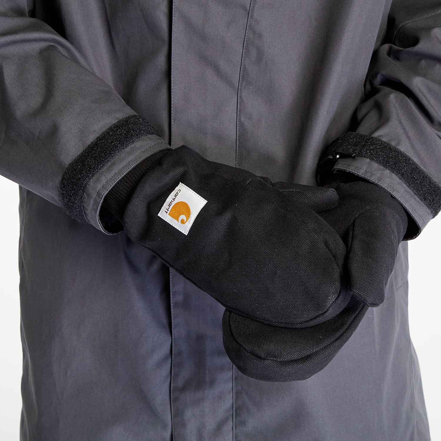 Käsineet Carhartt WIP Carston Mitten Black Musta | I030899.89XX, 1