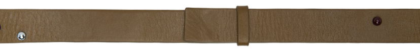 Vyöt Dries Van Noten Dries Van Noten Studded Leather Belt Ruskea | 221-011403-119