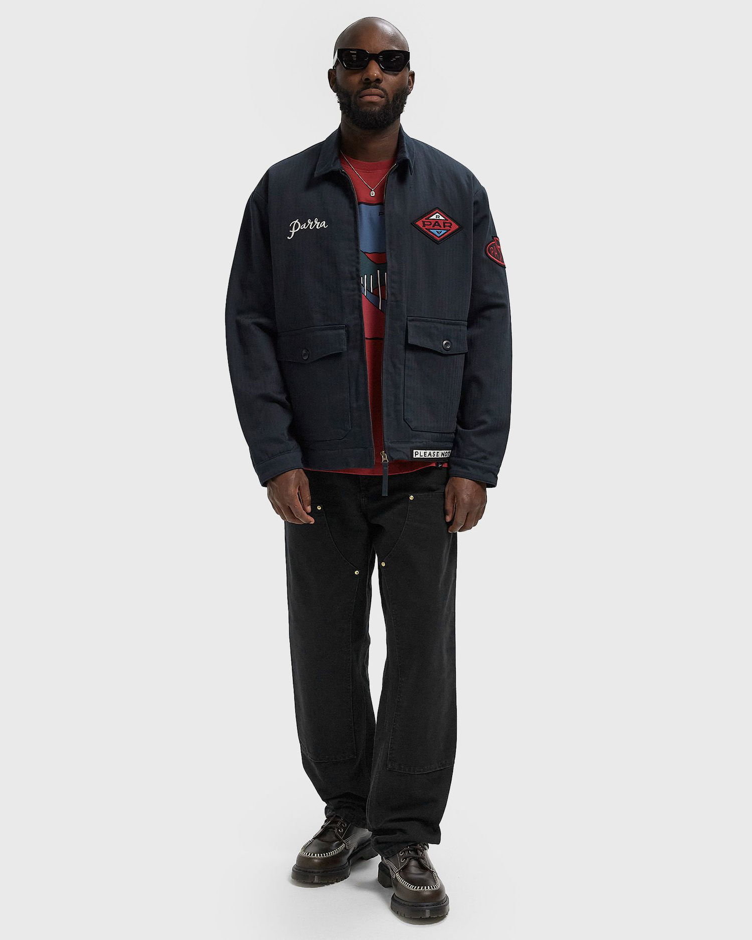 Takki By Parra Parra Pumping gas jacket Tummansininen | 54255, 1