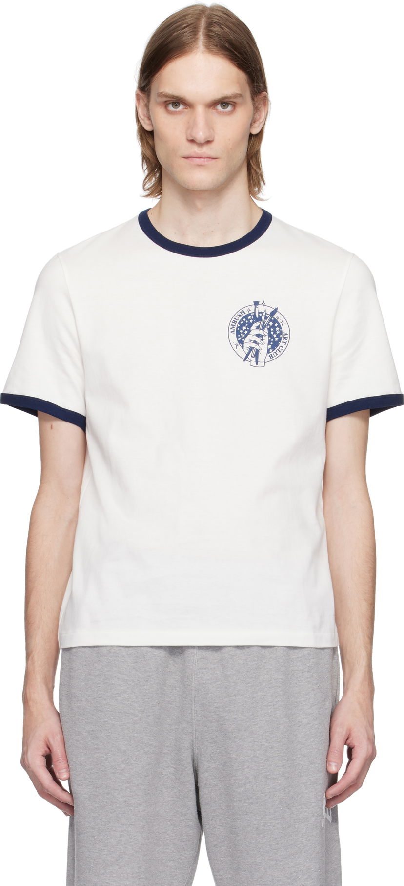 T-paita Ambush AMBUSH 'Art Club' T-Shirt Valkoinen | 12115326