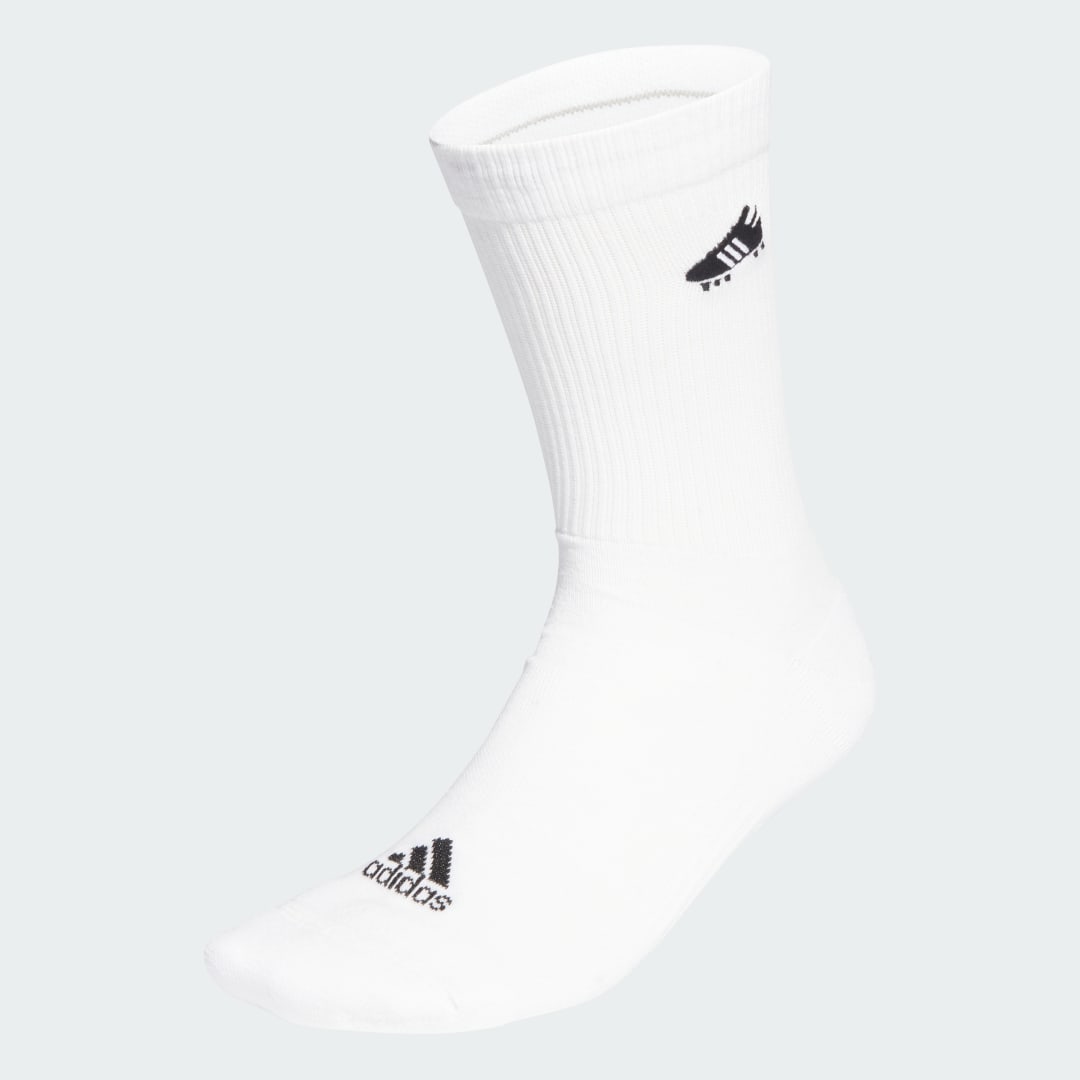 Sukat adidas Performance Soccer Boot Embroidered Socks Valkoinen | IK7496, 1