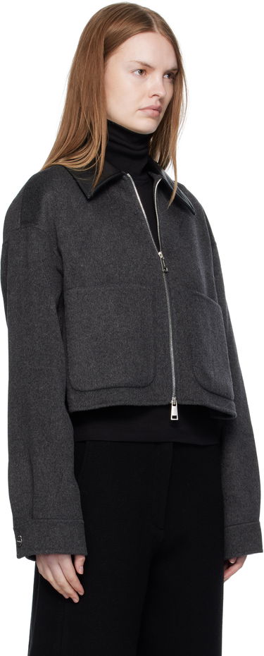 Takki Nanushka Nanushka Phebe Cropped Jacket Harmaa | NW25PFJK12294, 1