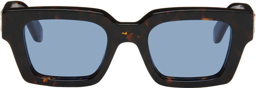 Aurinkolasit Off-White Off-White Virgil Square Sunglasses Ruskea | OERI008C99PLA0046045