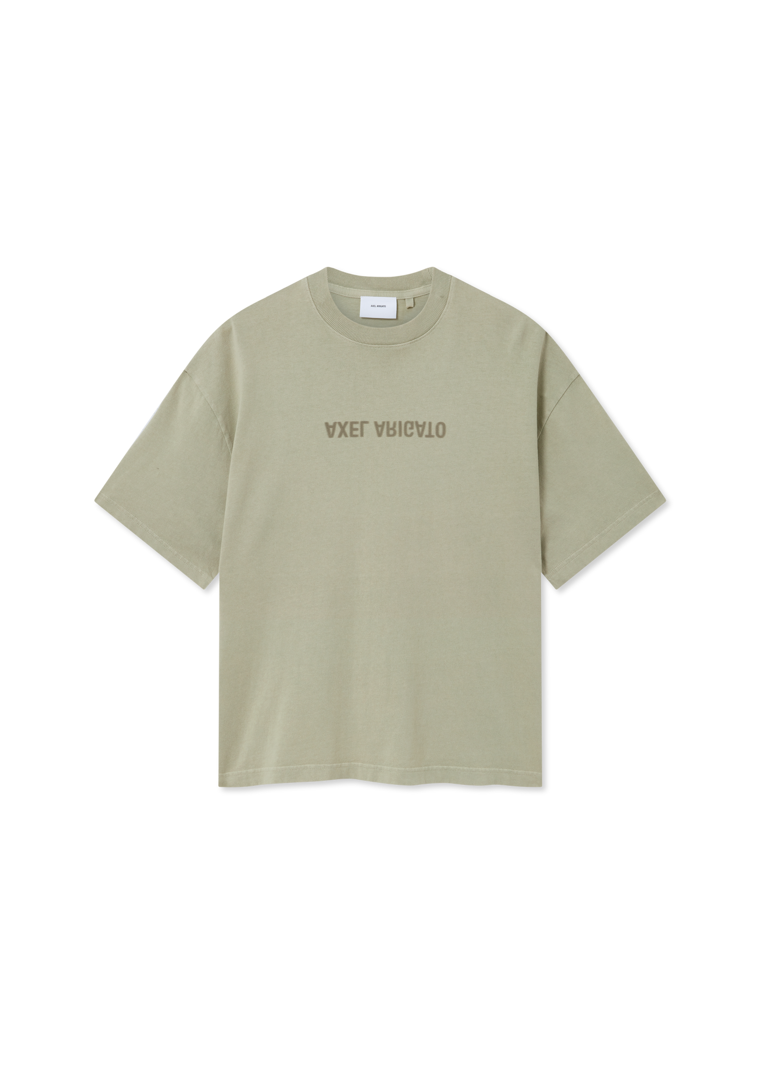 T-paita AXEL ARIGATO Distort Washed T-Shirt Vihreä | A3118006, 0