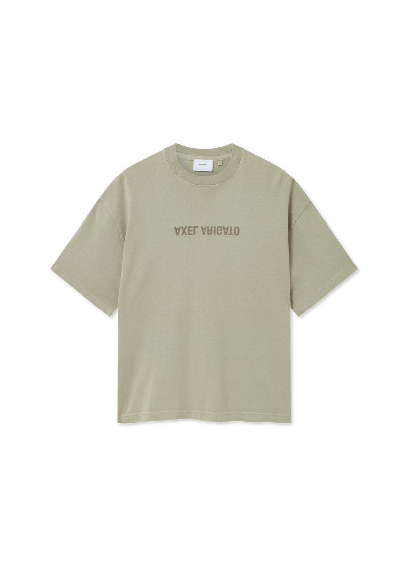 T-paita AXEL ARIGATO Distort Washed T-Shirt Vihreä | A3118006