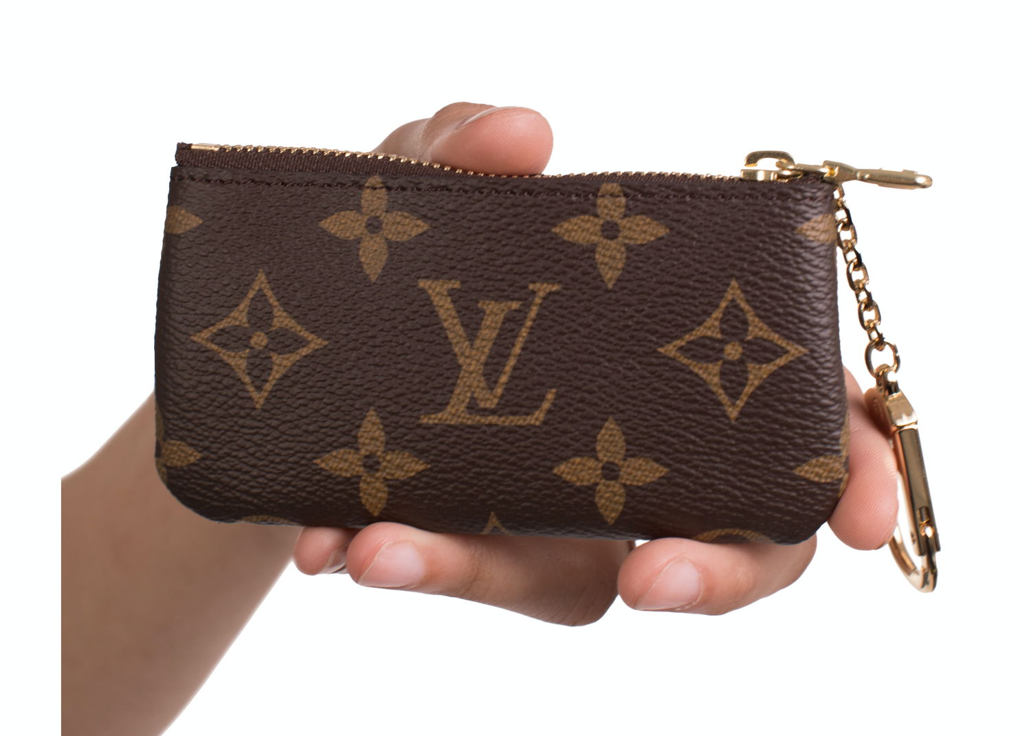 Avaimenperät Louis Vuitton Key Pouch Monogram Brown Ruskea | M62650, 1