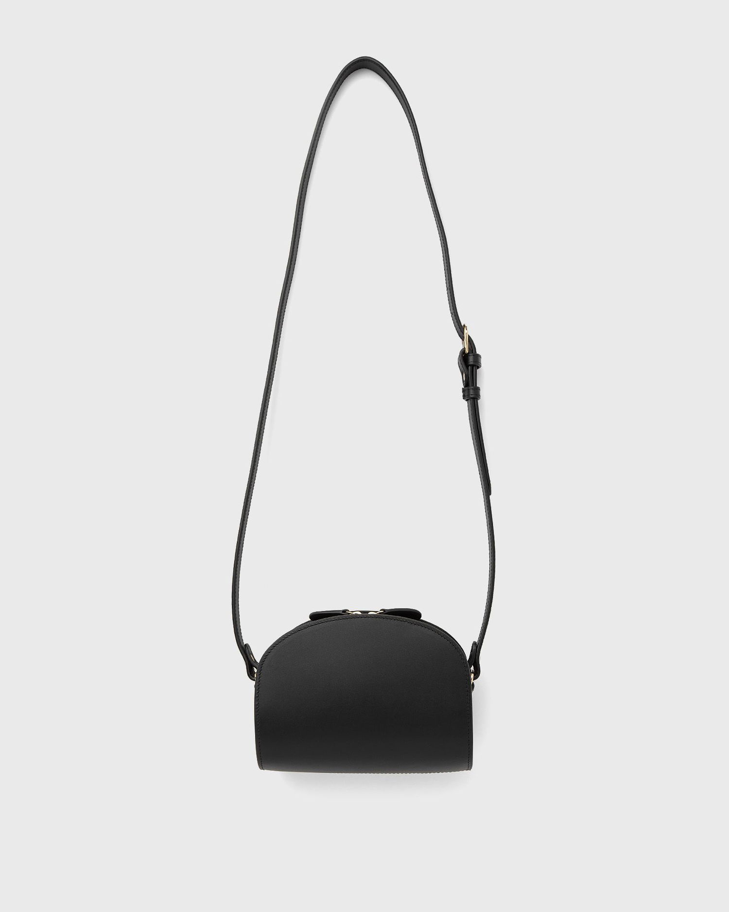 Olkalaukku A.P.C. Demi Lune Mini Shoulder Bag Musta | PXAWV-F61392-LZZ, 1