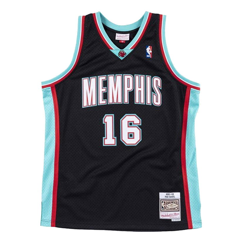 Jersey Mitchell & Ness Memphis Grizzlies Pau Gasol Swingman Jersey Musta | SMJYLG19015-MGRBLCK01PGA
