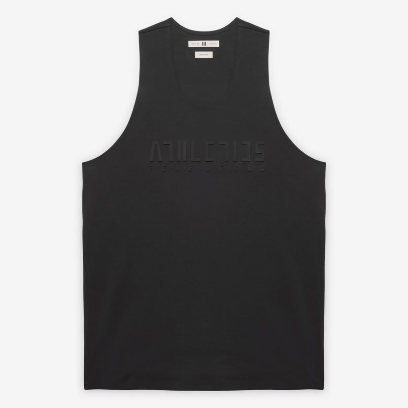 Tankkitoppi adidas Performance Fear of God Athletics Quickdry Jersey Performance Tank Top Musta | JZ4905