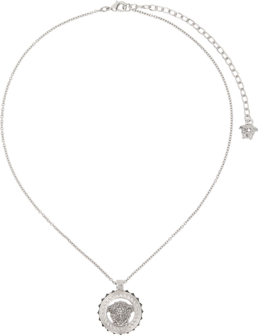 Kaulakoru Versace Versace Crystal Medusa '95 Pendant Necklace Metallinen | 1017809_1A00621