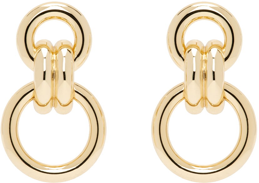 Korvakorut Anine Bing Anine Bing Round Link Drop Earrings Metallinen | A-15-3405-GLD1