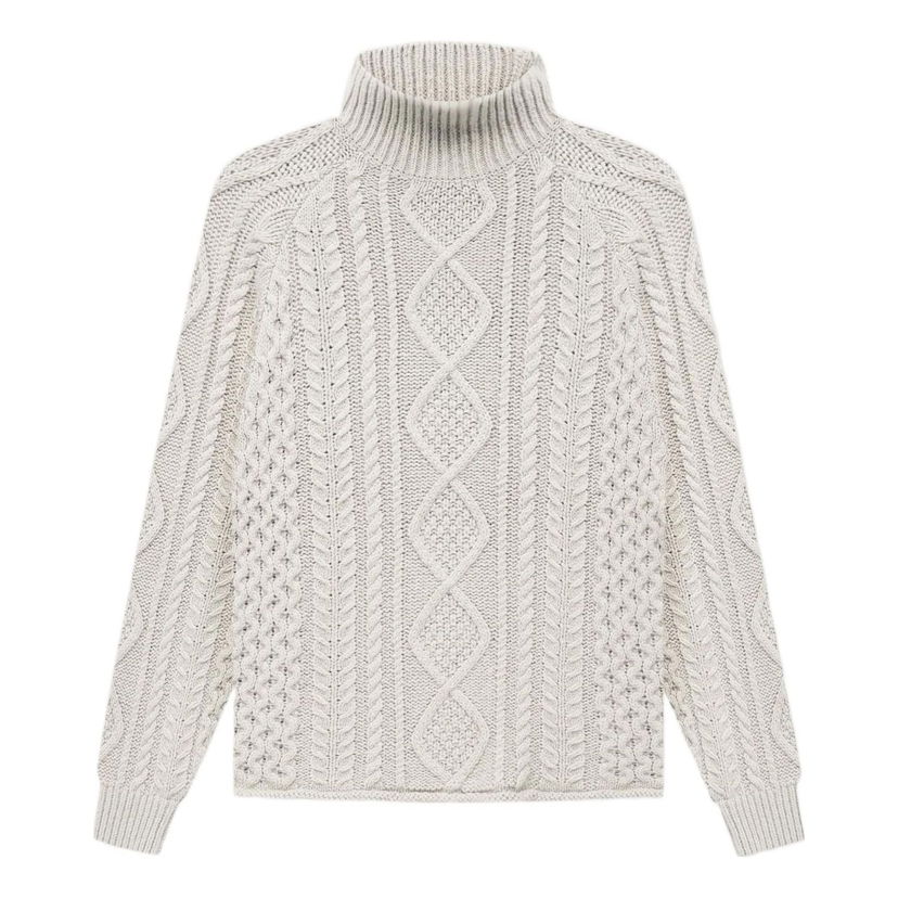 Villapaita Fear of God Essentials Knit Turtleneck Harmaa | FOG-SS22-104