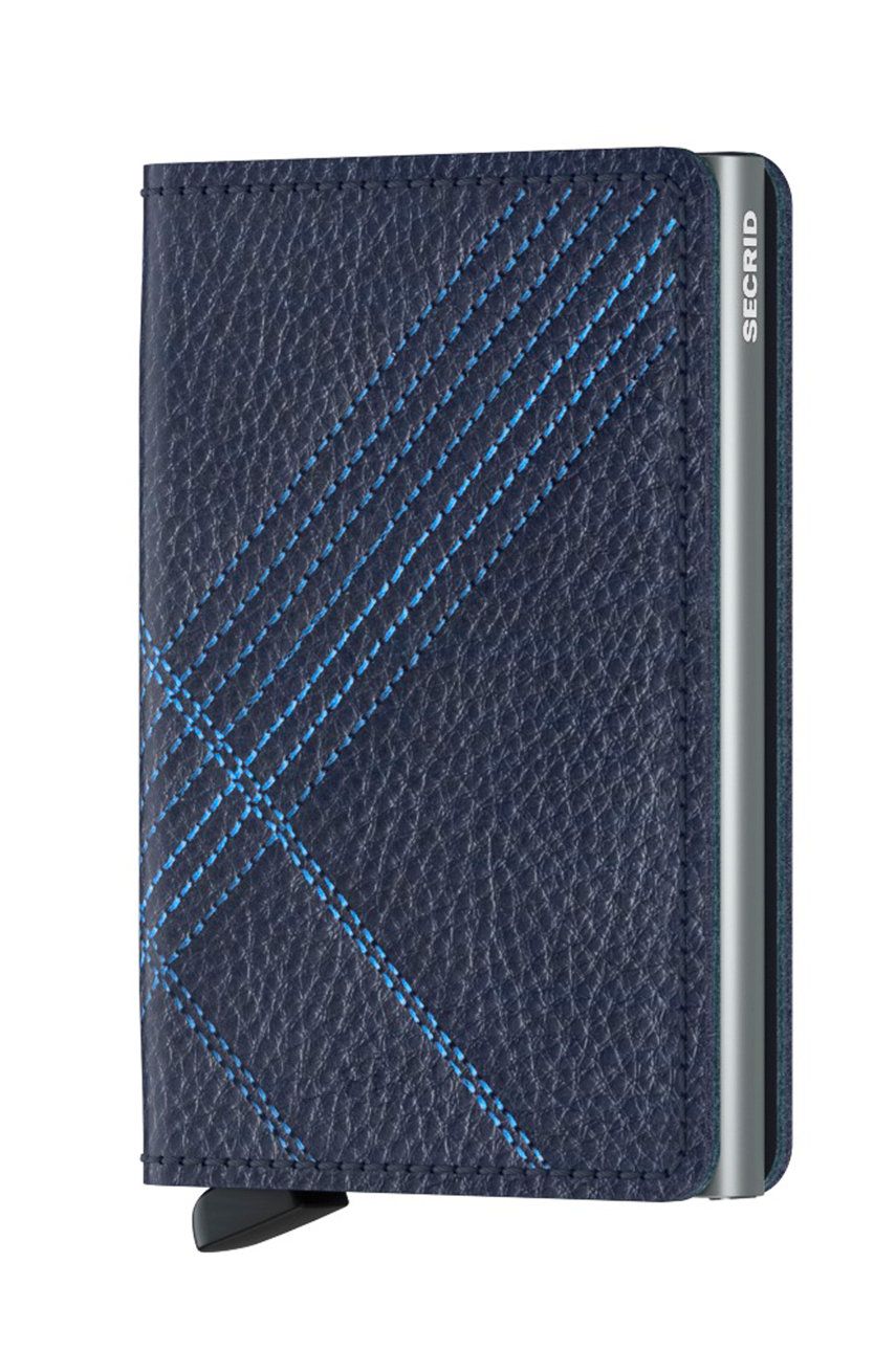 Lompakko Secrid Leather Wallet Sininen | SSt.Linea.Navy, 1