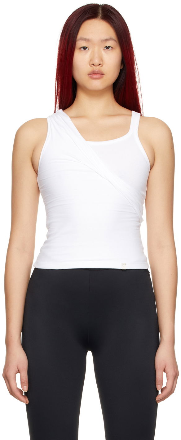 Tankkitoppi 1017 ALYX 9SM Twist Detail Tank Top Valkoinen | AAWSH0147FA02.S22