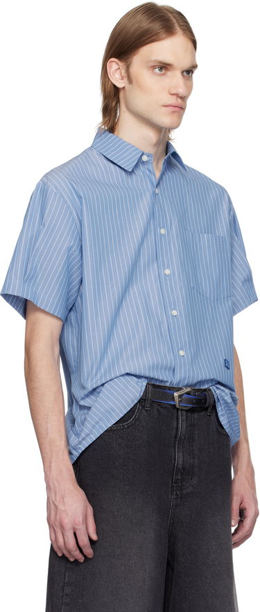 Paita ADER ERROR ADER error TRS Tag Half Sleeve Shirt Sininen | BN42FYSH0202ST, 1