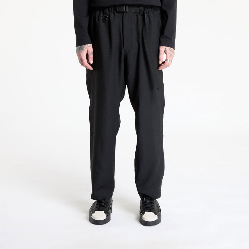Cargo housut Y-3 Sport Uniform Black Trousers Musta | JN7035