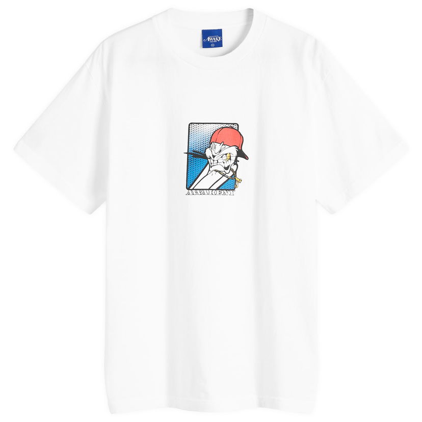 T-paita Awake NY Bunny T-Shirt With Print Valkoinen | AWK-FW24-TS305-B-WHT