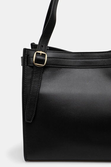 Käsilaukku Coperni Coperni Medium Belt Cabas Bag Musta | COPBA73F6024, 2