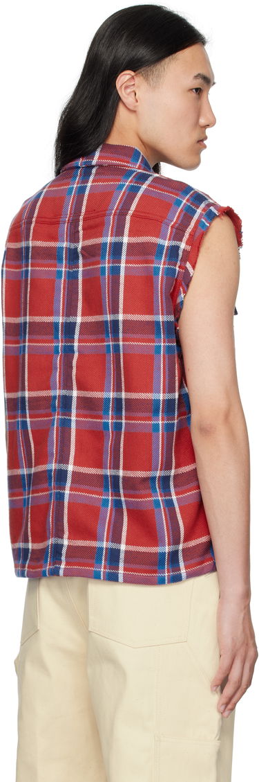 Liivi Rick Owens Rick Owens DRKSHDW Hollywood Cropped Vest Punainen | DL01E6298 HCPJP, 2