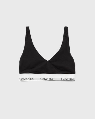 Rintaliivit CALVIN KLEIN Unlined Full Cup Triangle Scoop Bralette Musta | LV00QF8583UB1, 0