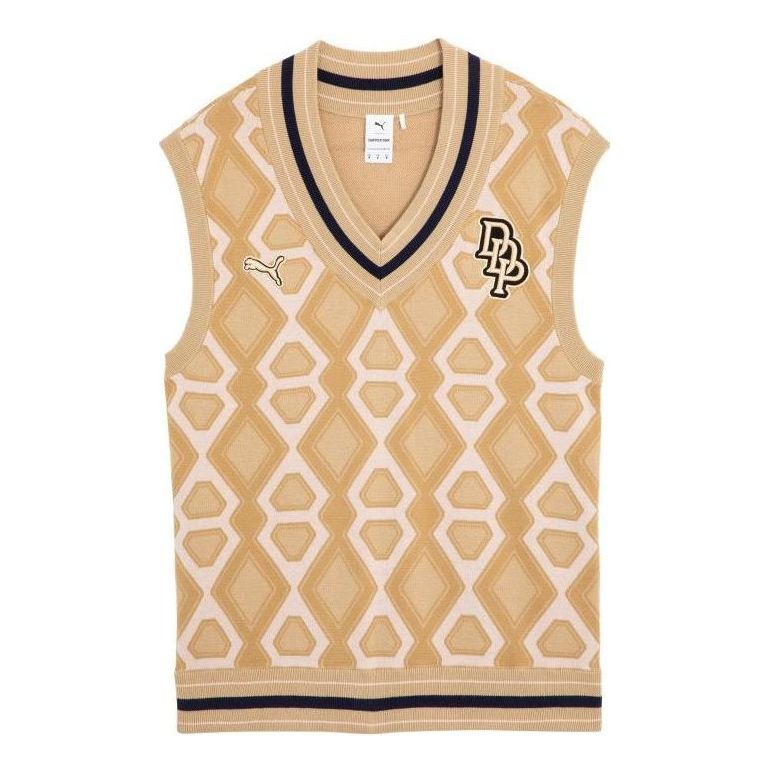 Liivi Puma Dapper Dan Knit Vest Beige | 539803-89