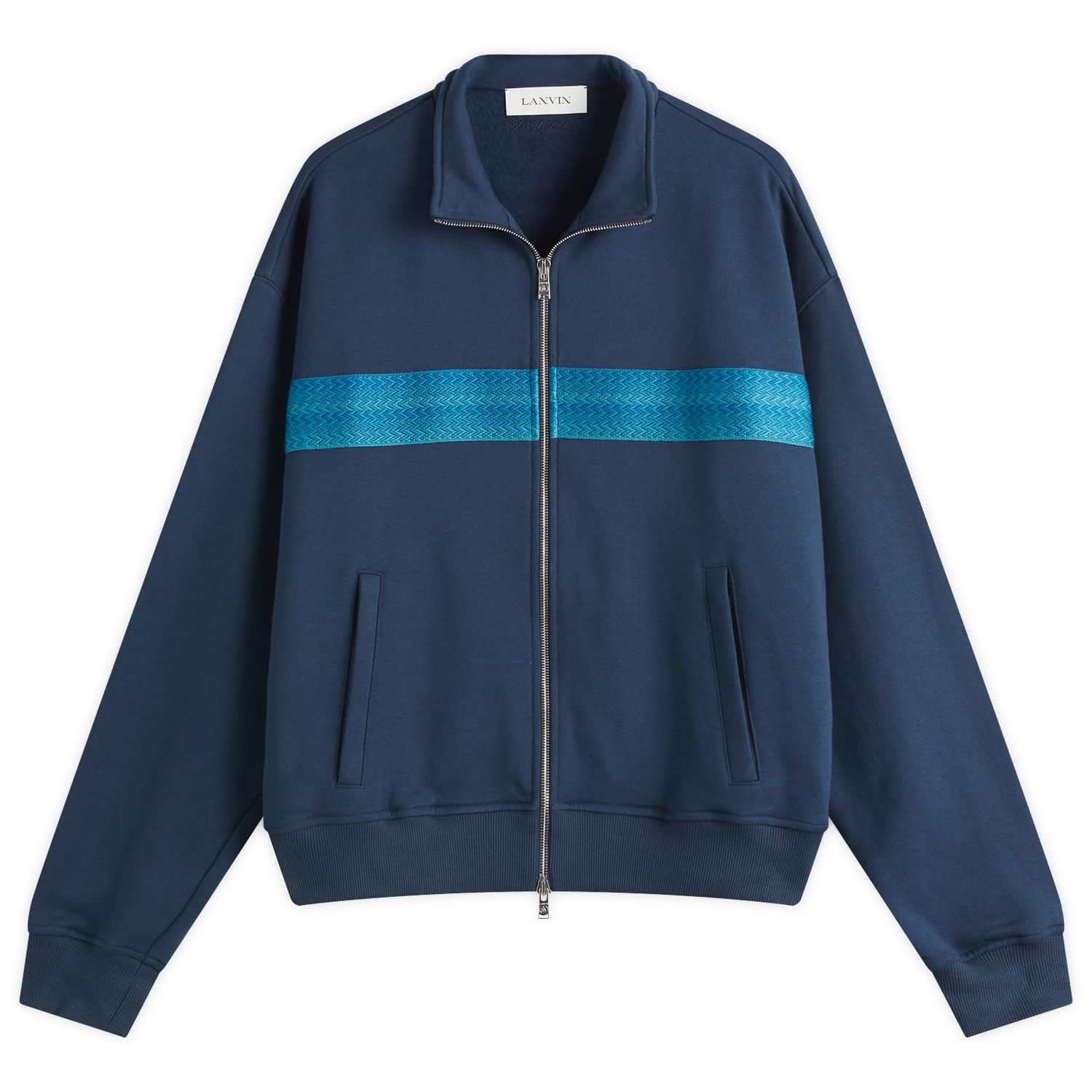 Huppari LANVIN Lanvin Curb Zipped Track Jacket Sininen | RM-JA0082-J212-P25-281, 0