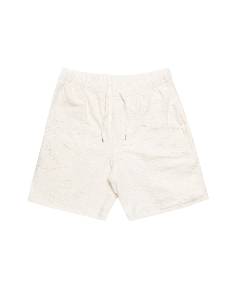 Shortsit Arte Antwerp Arte Antwerp Crochet Shorts Valkoinen | SS25-234SHO