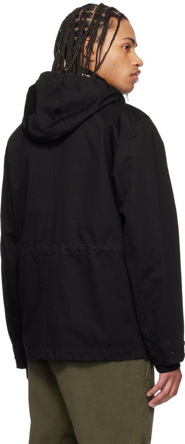 Parka Stone Island Stone Island Field Raso Gommato 3L Jacket Musta | K1S15 4100064 S0034, 2