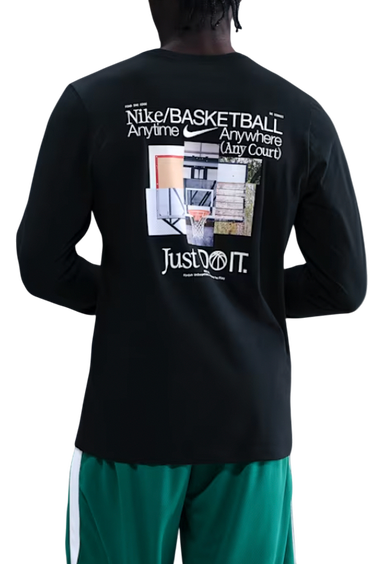 T-paita Nike Starting 5 Longsleeve Musta | hv1770-010, 4