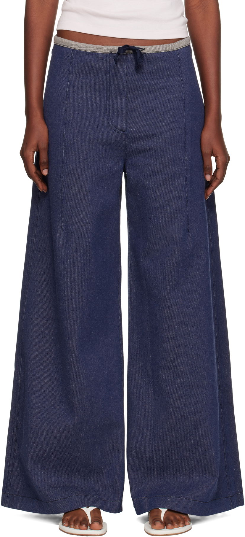 Jeans Baserange Baserange Arthur Loose Fit Jeans Sininen | PAALP-DE-AU25