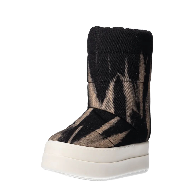 Tennarit ja kengät Rick Owens Mega Bumper Lunar Boots Musta | DS02D2838.DBSUPA