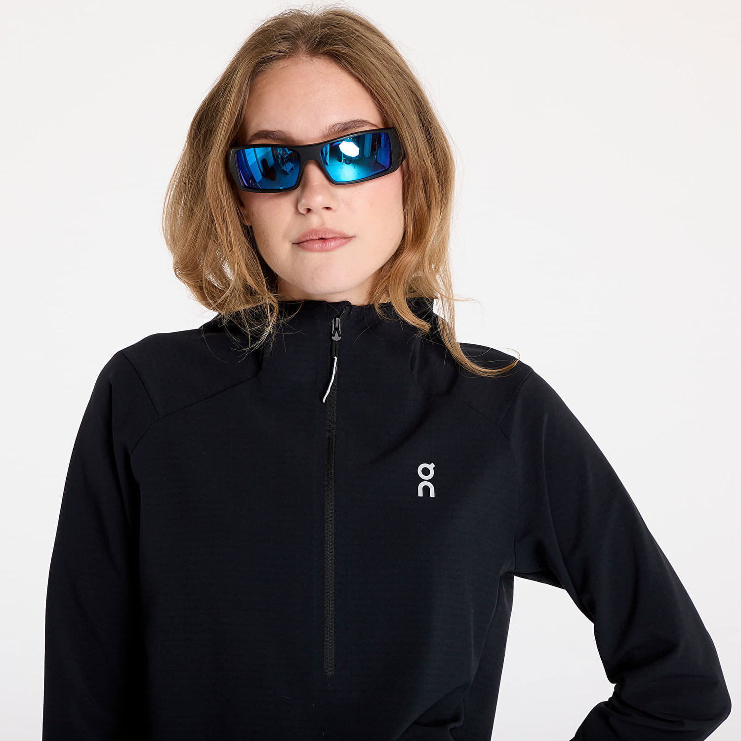 Huppari On Running On Pace Hoodie Black S Musta | 1WE30010553, 1