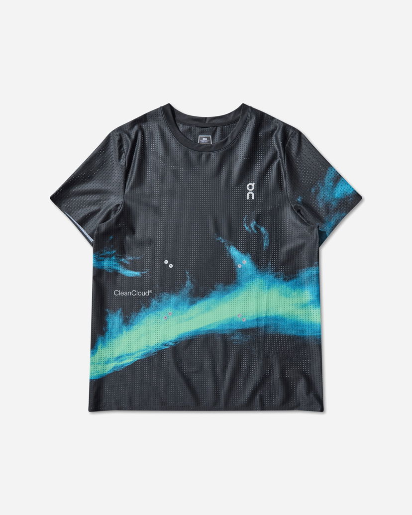 T-paita On Running Pace CleanCloud Mesh T-Shirt with Horizon Graphic Monivärinen | 1MF10033398 002