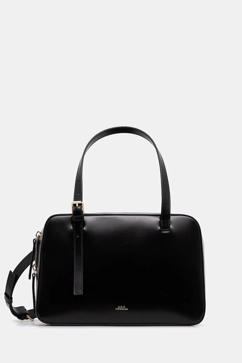 Käsilaukku A.P.C. A.P.C. Sac Virginie Box Bag Musta | PXBRU.F67017