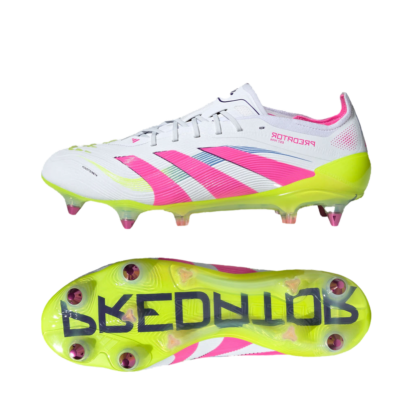 Tennarit ja kengät adidas Performance Predator Elite Soft Ground Valkoinen | ID3849