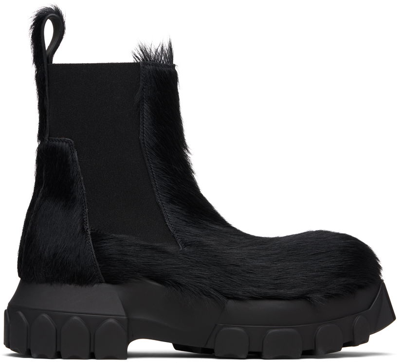 Tennarit ja kengät Rick Owens Rick Owens Concordians Beatle Bozo Tractors Boots Musta | RP02E4881 LHL