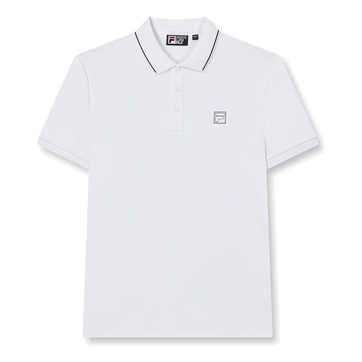 Poolopaita FILA Heritage Collection Polo Shirt Valkoinen | F11M428119FWT