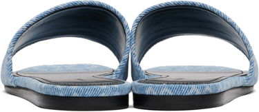 Asusteet Givenchy Givenchy 4G Denim Slides Sininen | BE306FE2BN420, 1