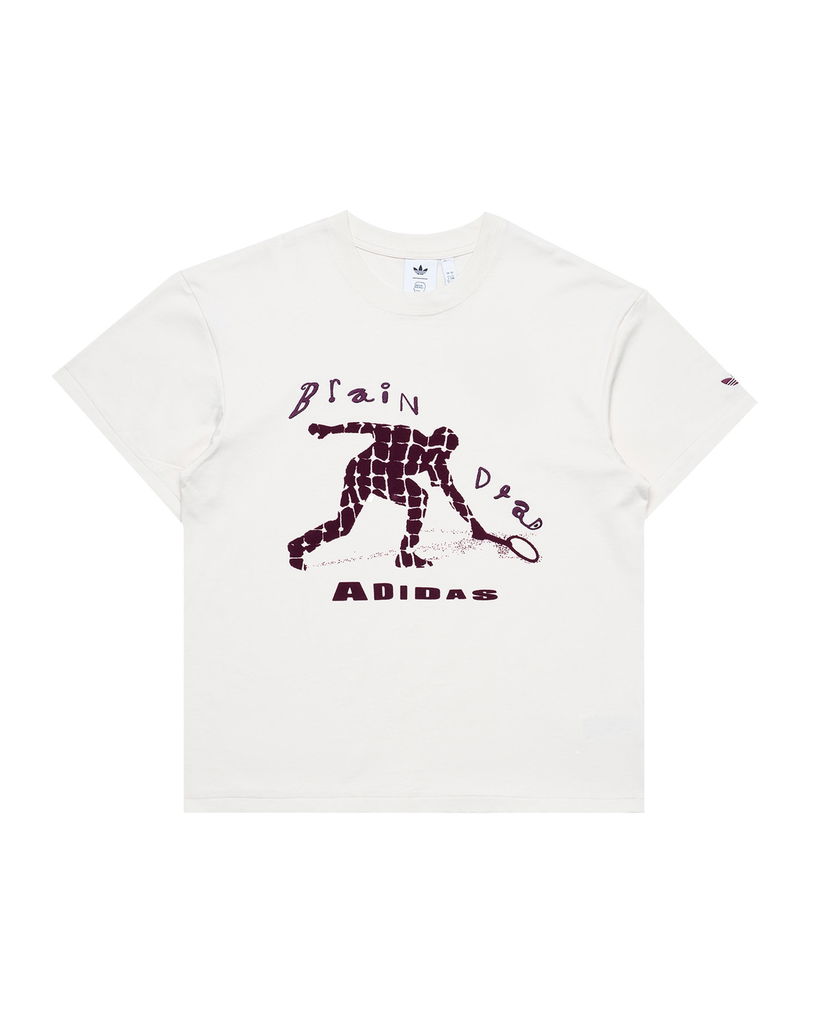 T-paita adidas Originals BRAIN DEAD Graphic T-Shirt Valkoinen | JX9393
