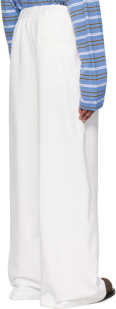 Verryttelyhousut Marni Marni Loopback Sweatpants Valkoinen | PJMU0070A0 UTC275, 2